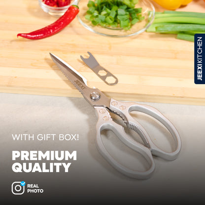 Stainless Steel Multi-Purpose Kitchen Scissors (2-Pack)