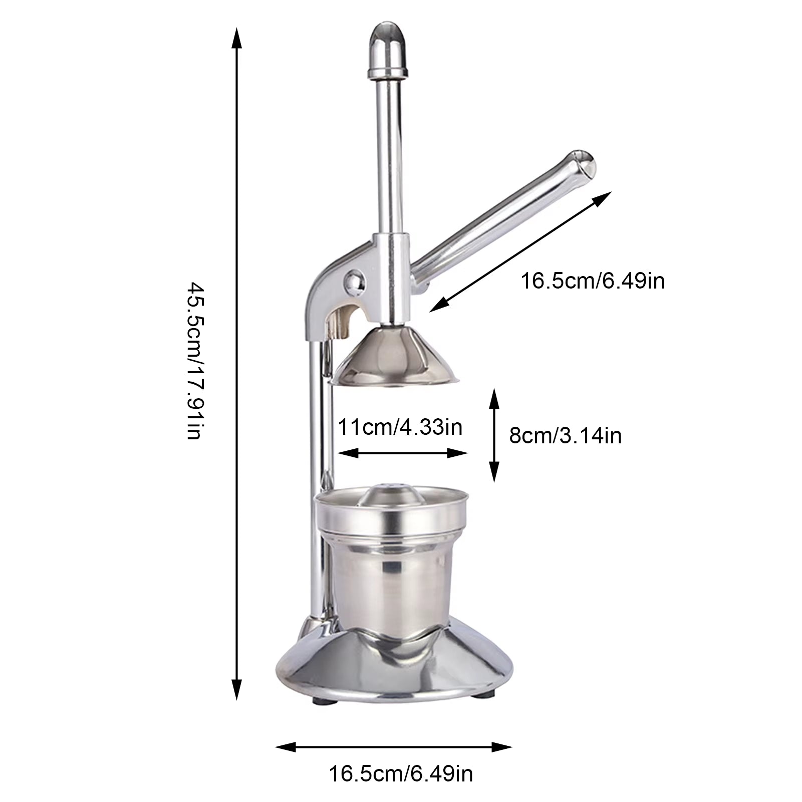 Premium Stainless Cast Iron Juicer