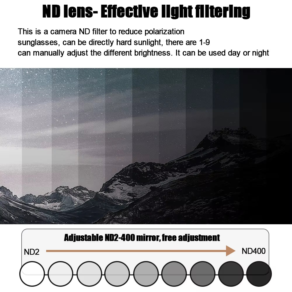 Adjustable-Tint Polarized Sunglasses – ND Lenses for Men’s Beach & Fishing