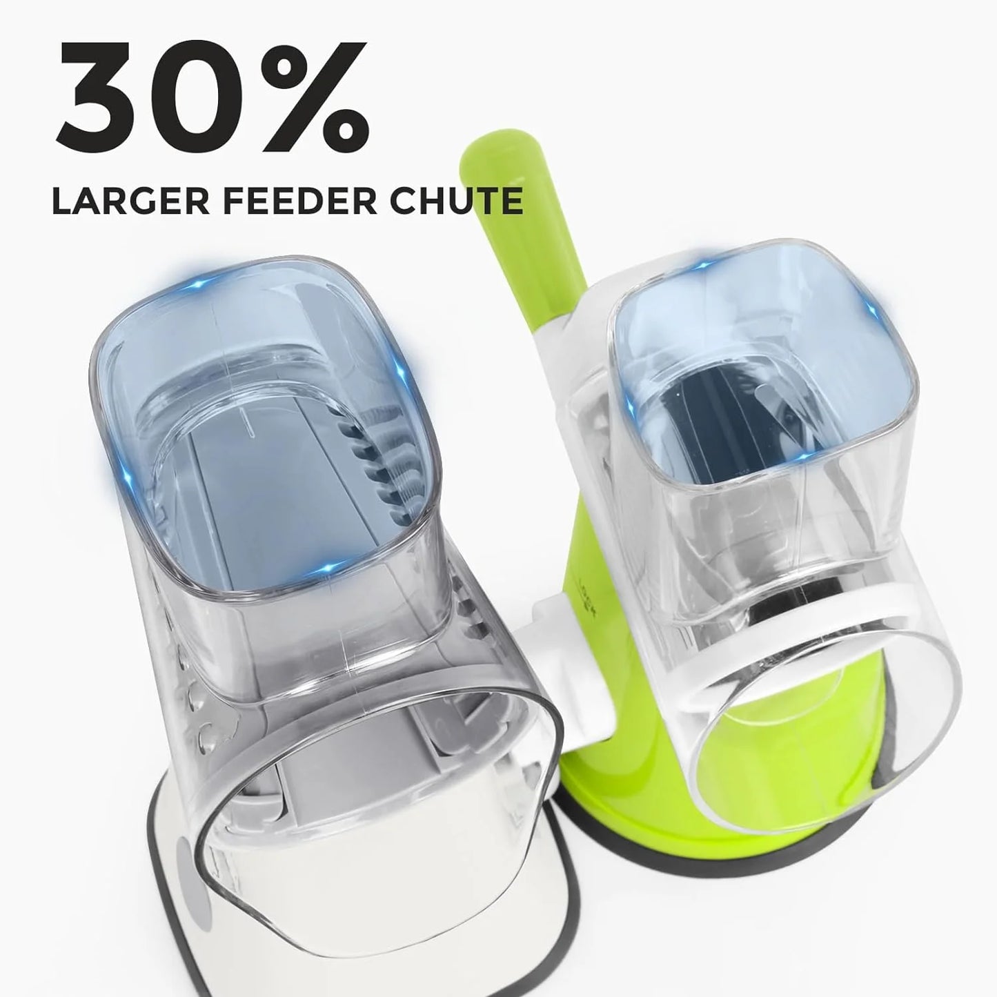 5-in-1 Drum Cheese Shredder for Veggies & Nuts