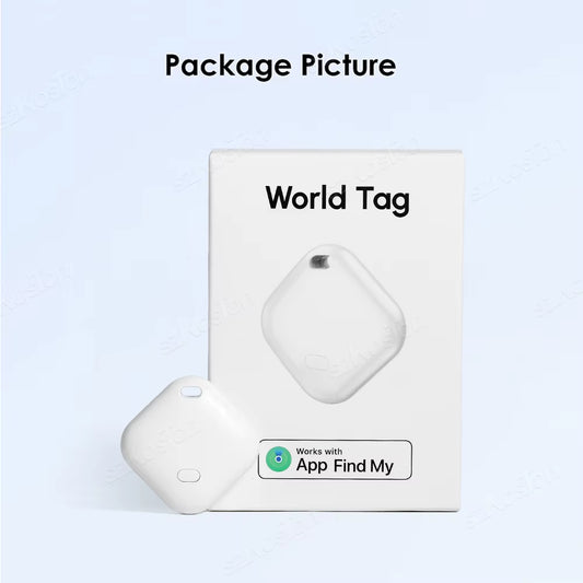 Mini GPS Tracker Smart Tag – Item Finder for Car, Pet, Keys, Wallet, and Luggage (Compatible with iOS Find My)