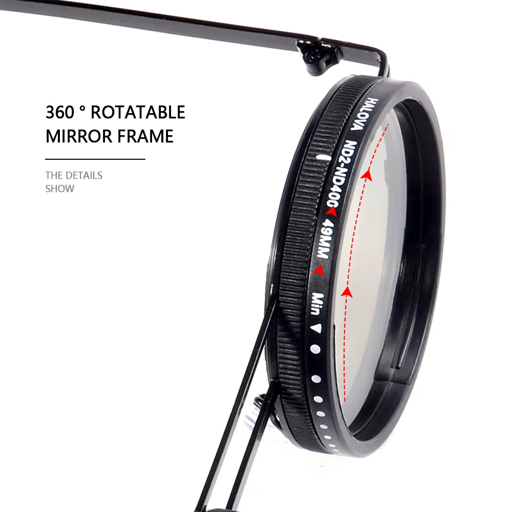 Adjustable-Tint Polarized Sunglasses – ND Lenses for Men’s Beach & Fishing