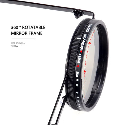 Adjustable-Tint Polarized Sunglasses – ND Lenses for Men’s Beach & Fishing