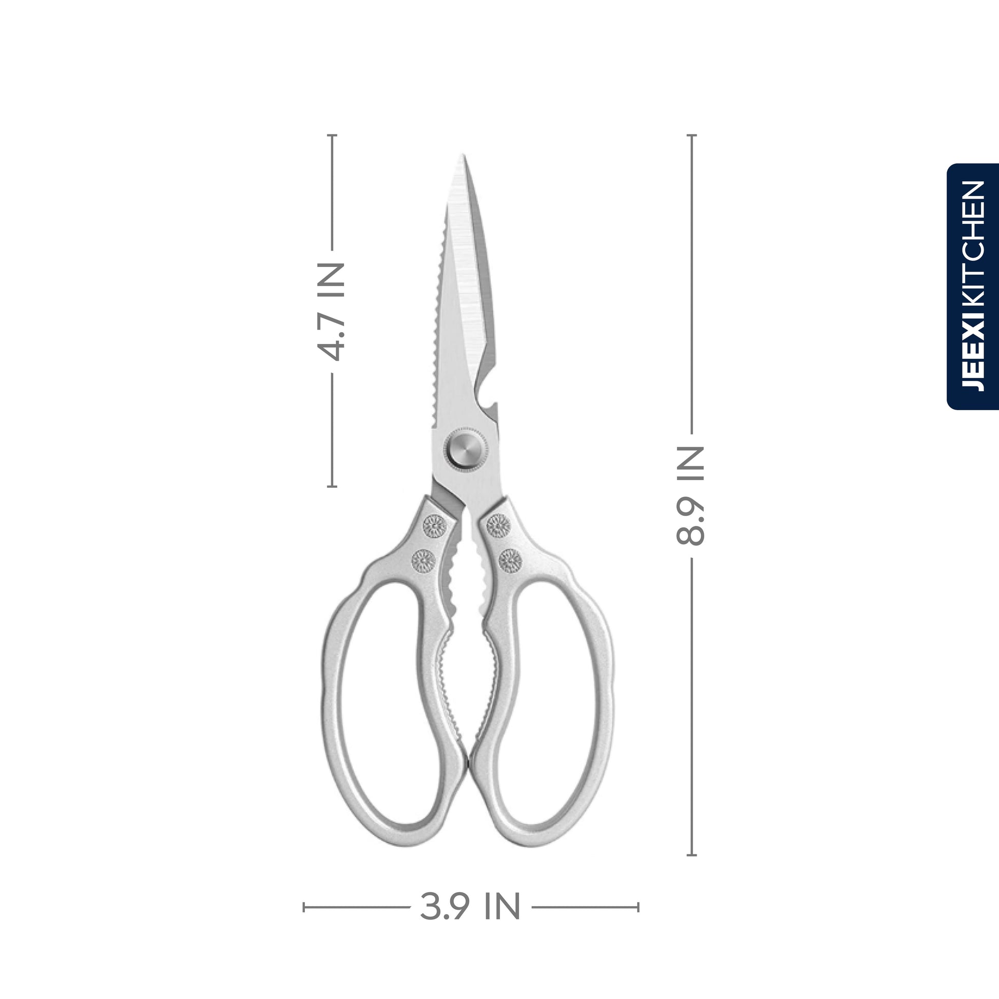 Stainless Steel Multi-Purpose Kitchen Scissors (2-Pack)