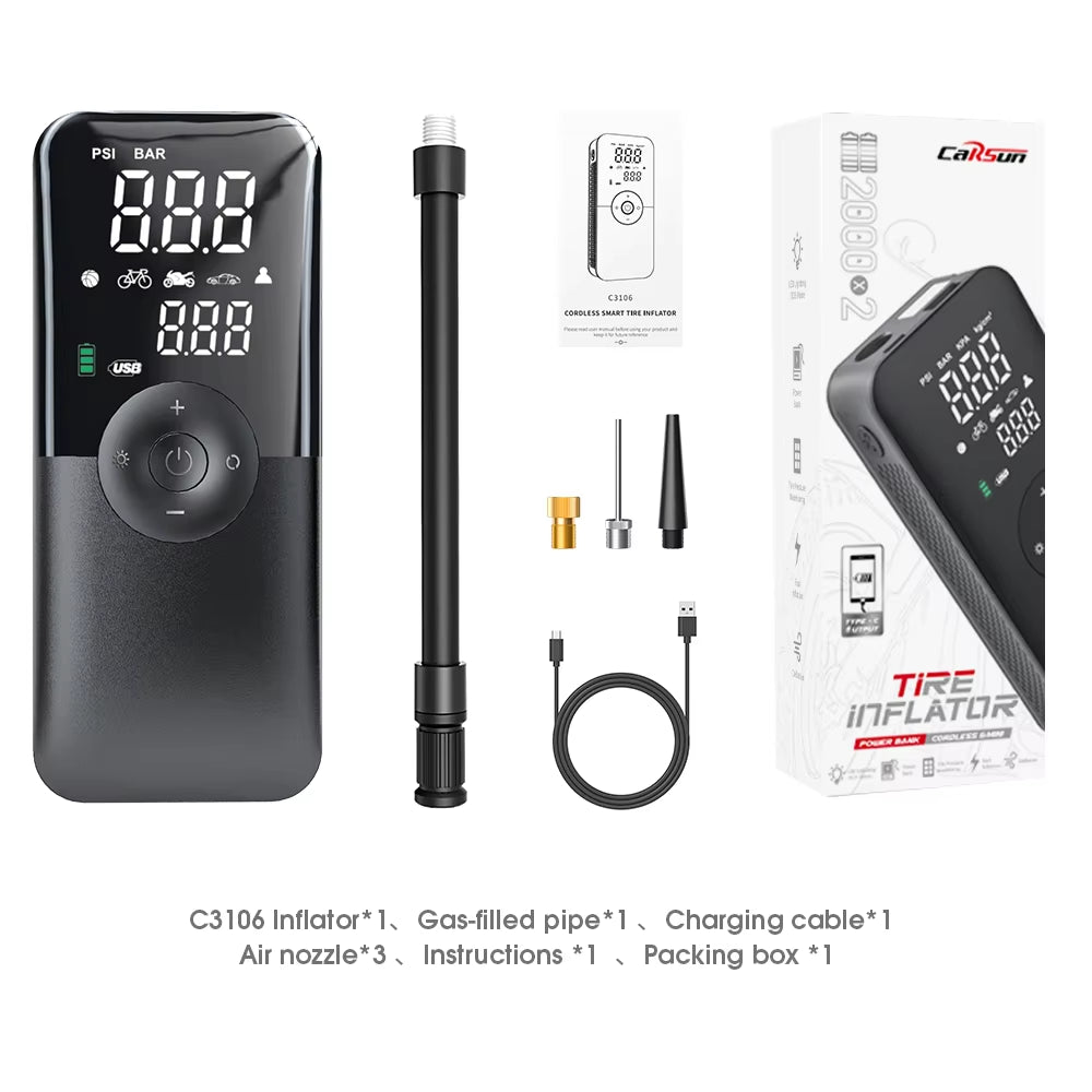 Portable Tire Electric Inflator 