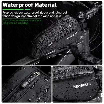 Waterproof Magnetic Bike Frame Bag