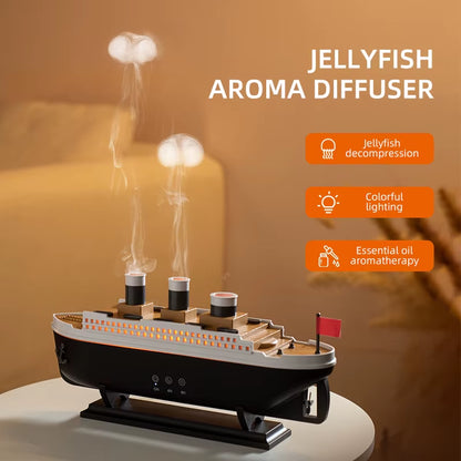 Unique Ship Design Essential Oil Diffuser