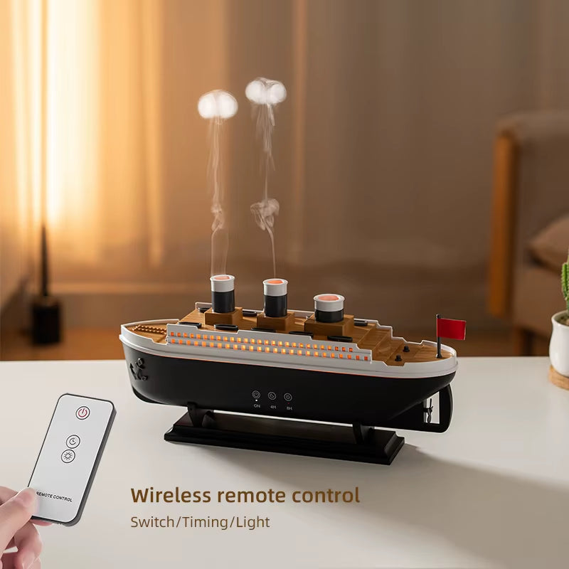 Unique Ship Design Essential Oil Diffuser