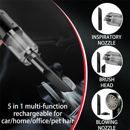 Mini Portable Car Vacuum Cleaner  - Wireless & Rechargeable