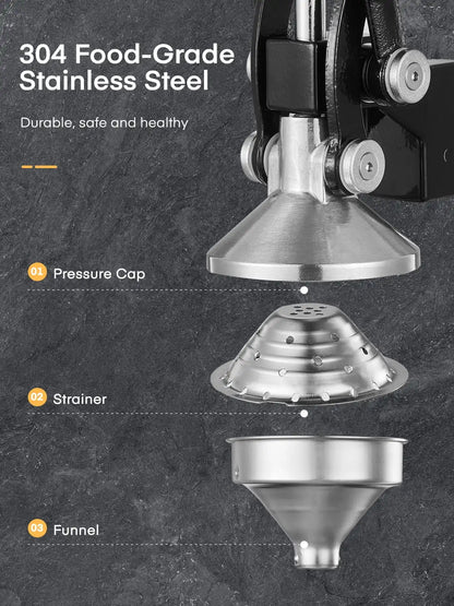 Premium Stainless Cast Iron Juicer