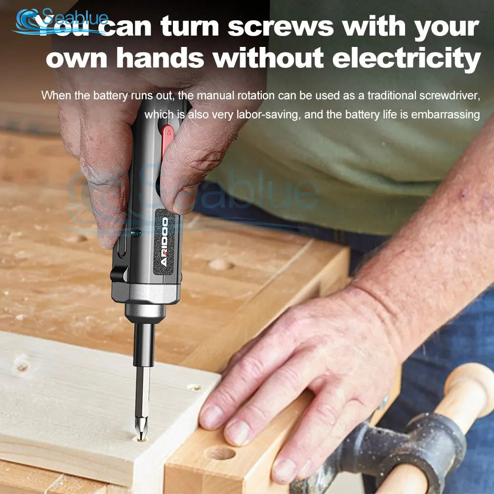 Werktough 4V Mini Cordless Screwdriver Set