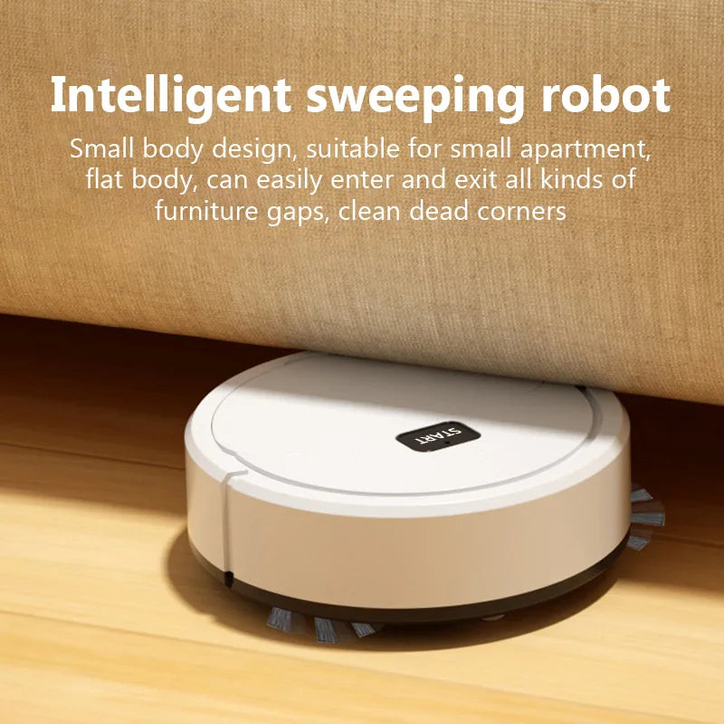 Mini Smart Robot Vacuum & Mop 3-in-1