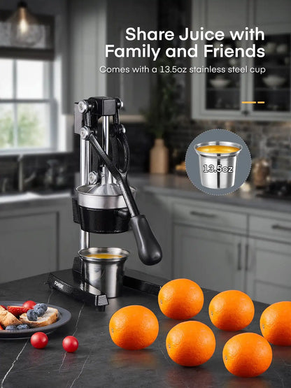Premium Stainless Cast Iron Juicer
