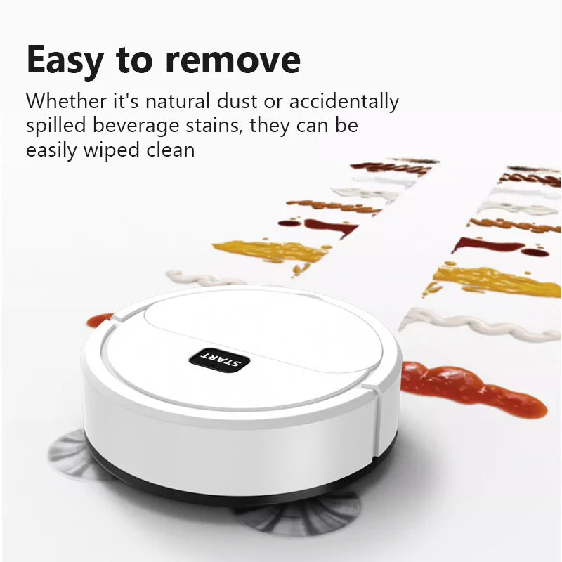 Mini Smart Robot Vacuum & Mop 3-in-1