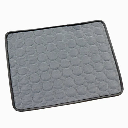 Hands-Free Pet Cooling Mat for Dogs and Cats – Self-Cooling, Portable Summer Bed