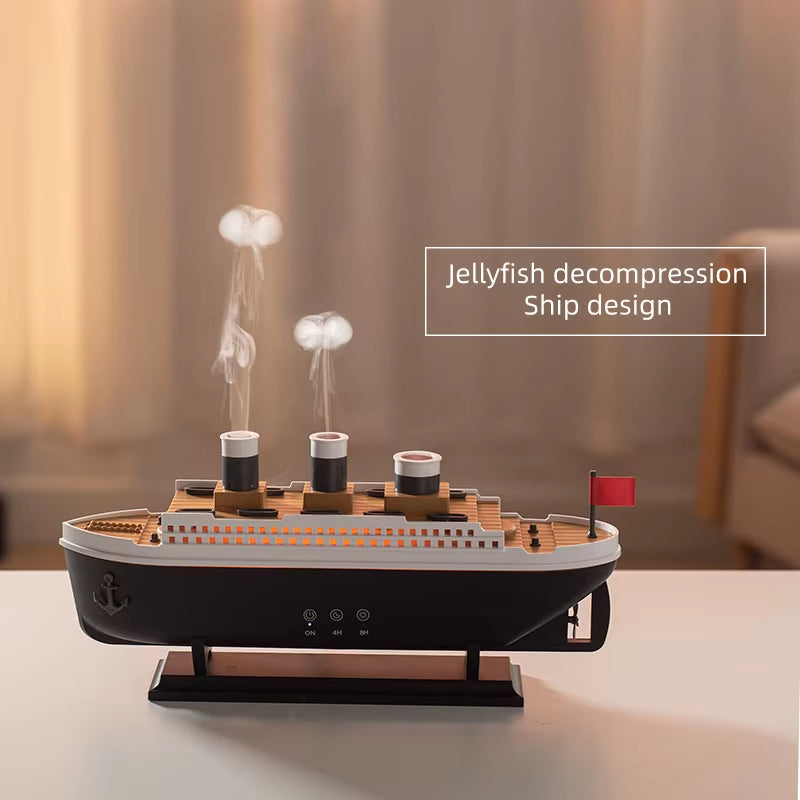 Unique Ship Design Essential Oil Diffuser